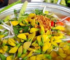 Hương vị quê hương: Nghe mưa, nhớ canh bông điên điển